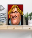 Digital cartoon for a man, A3 format