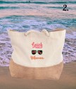Плажна чанта с персонализация Summer vibes