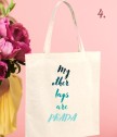 Текстилна чанта за пазар Мy other bags are Prada