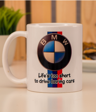 Чаша BMW фен номер 1 с Вашето име